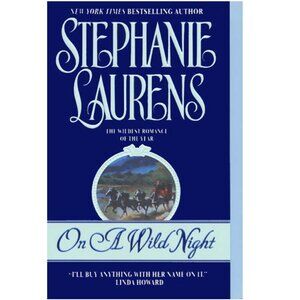 5/$15 Book On a Wild Night Stephanie Laurens Historical Romance Cynster 8 Spicy